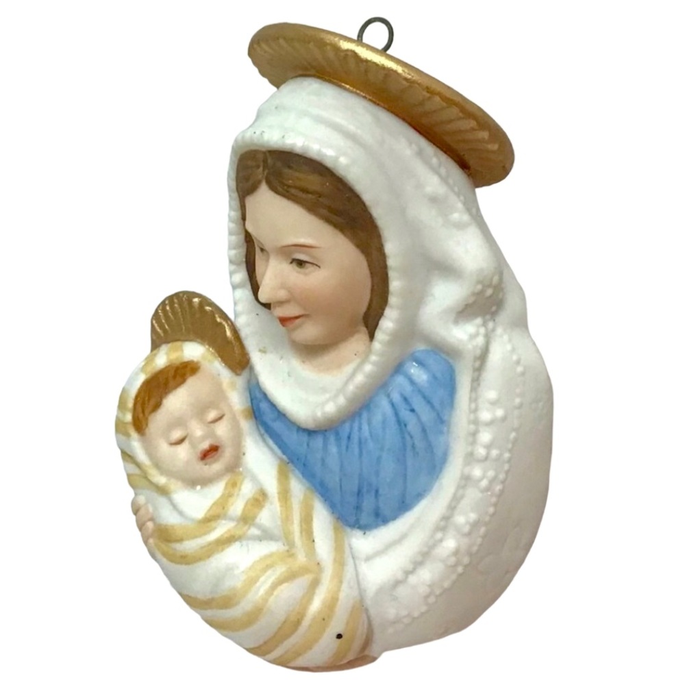 Hallmark 1983 “Madonna and Child” Christmas Ornament